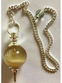 Pendel Kugel Achat gebändert Pendel 4cm