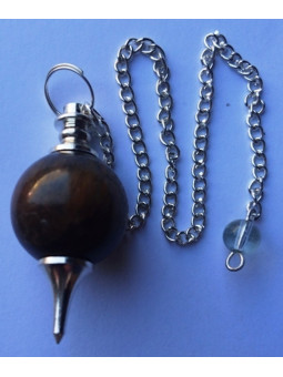 Tigerauge Kugel Pendel 4cm