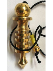 Goldene Isis Metall Pendel 5 cm