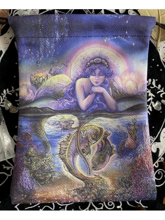Fische Tarot-Tasche 18cm X 14cm