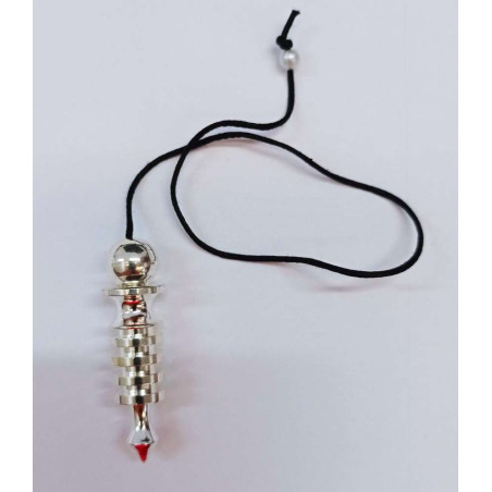 Isis Versilbertes Metallpendel 5 cm