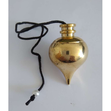 4 cm goldenes Metall-Tropfenpendel mit Lanyard und 2 Ringen