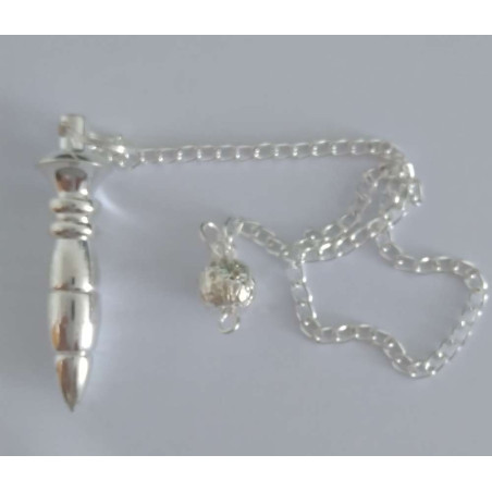 Karnak Silber Pendel 4 cm. mit Kette