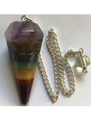 Chakra Kegel Mineral Pendel 4 cm