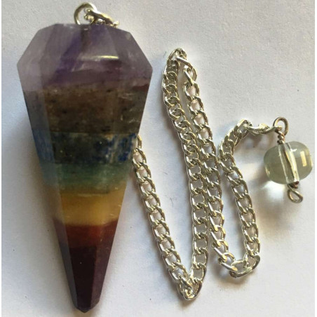 Chakra Kegel Mineral Pendel 4 cm