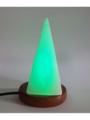 10-14cm USB Selenit Pyramide Lampe.