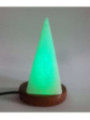 10-14cm USB Selenit Pyramide Lampe.