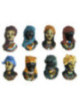Harz Magnet Afrikanische Figuren, 8,5 x 5,5(Zufällige Figur)