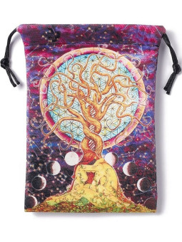 Tarot-Wurzeln Aufbewahrungstasche 18cm X 14cm