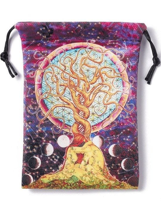 Tarot-Wurzeln Aufbewahrungstasche 18cm X 14cm