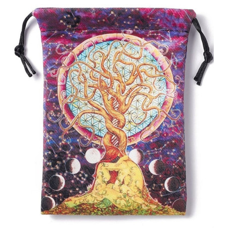 Tarot-Wurzeln Aufbewahrungstasche 18cm X 14cm