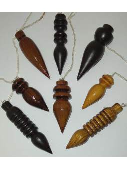 Kauf von 5 unverpackten, sortierten Holzpendeln