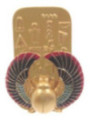 6 cm Ägyptischer Kühlschrankmagnet