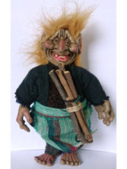 Lappen und Harz Troll 25cm