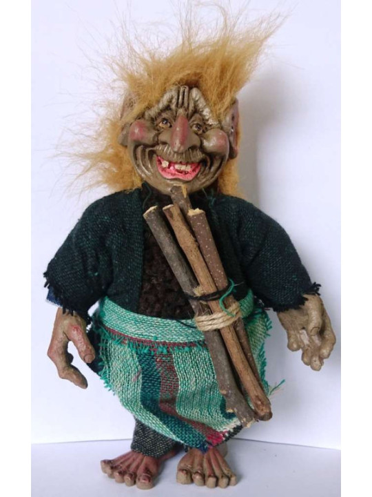 Lappen und Harz Troll 25cm