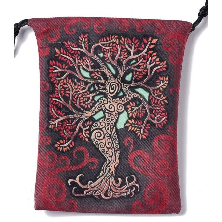 Baum des Lebens Tarot Tasche 18cm X 14cm