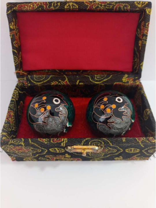 Chinese Sphere Health Ball, Grüner Frosch Bild