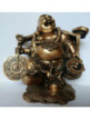 Buddha aus Harz mit Waage, 25 x 22 cm