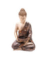 Sitzender Thai-Buddha-Kerzenhalter, 19 cm x 11 cm