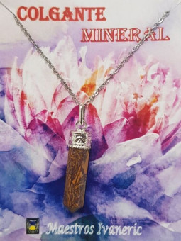 Leopard Jaspis Mineral Spitze Anhänger 3-4cm