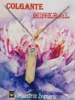 Sonnenstein Mineral Point Anhänger 3-4cm