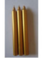 Esoterisch Spezialles Goldene Kerze, 20 Zentimeter