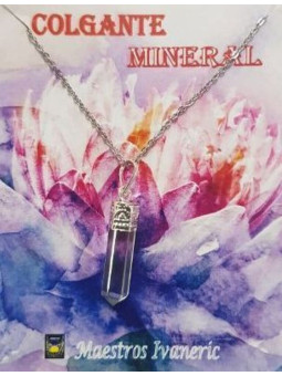 Kristall-Quarz-Mineral-Spitzen-Anhänger 3-4cm