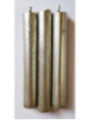 15cm x 1,5cm Silber Kerze