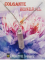 Rosenquarz-Mineralpunkt-Anhänger 3-4cm