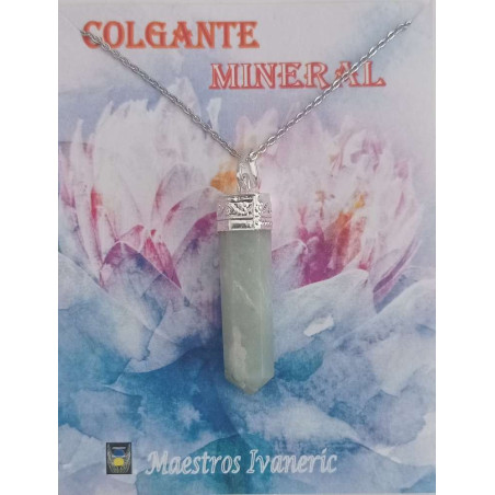 Grüner Venturin-Mineral-Spitzen-Anhänger 3-4cm