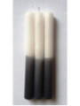 Esoterisch Spezialles 11 Cm Schwarz-Weiß Kerze
