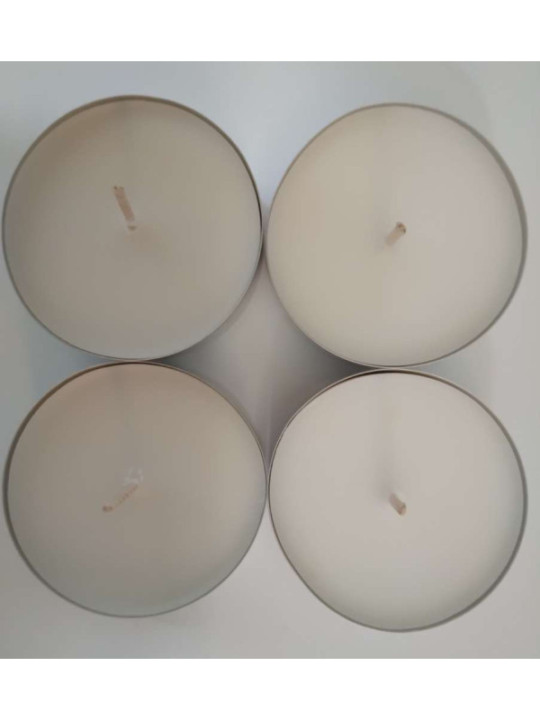 Teelicht Lampe Groß Weiß 5,7cm (Stövchen)