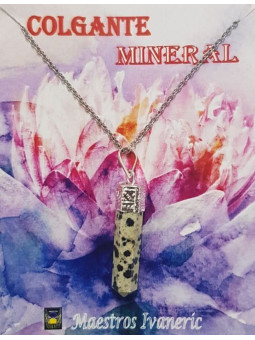 Dalmatiner Jaspis Mineral Spitze Anhänger 3-4cm