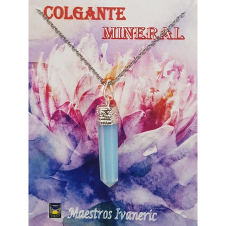 Opalit-Mineral-Spitzen-Anhänger 3-4cm