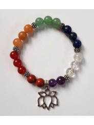 Handgefertigtes Zweckarmband mit Lotusblume