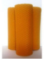 Kerze aus Virgin Wax. 14 x 6 Zentimeter