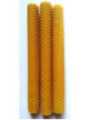 Kerze aus Virgin Wax. 20 x 2 Zentimeter