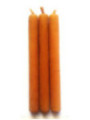 Kerze Honig und Zimt. 20 Zentimeter