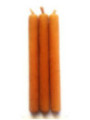 Kerze mit Honig und Weinraute. 20 Zentimeter