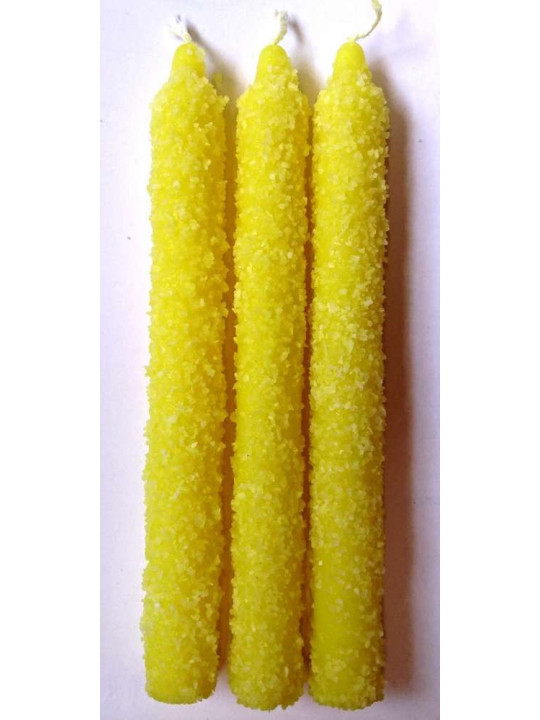 Gelbe Salzkerzen