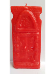 Rote Türöffner-Kerze.