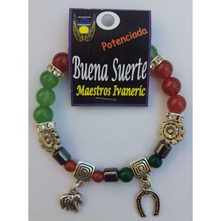 Handgefertigtes Glücksbringer-Armband