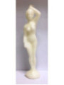 Große Weiße Frau Kerze 19cm
