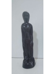 Große Schwarzer Mann Kerze 19cm