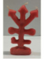Rote Exu-Kreuz Kerze Figur