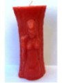 Kerze Figur Boralbor Rot 15x6cm