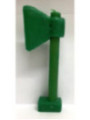 Grüne Axt Kerze. 20 Zentimeter