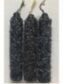 Schwarzes Salz Kerze klein 11cm