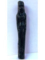 Frau Form Schwarz Kerze, 20X2