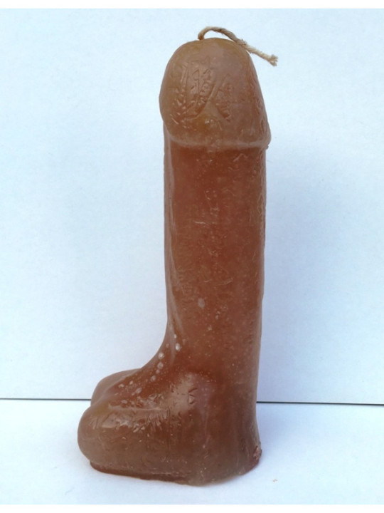 Kerze Honig Phallus (Penis) 18cm